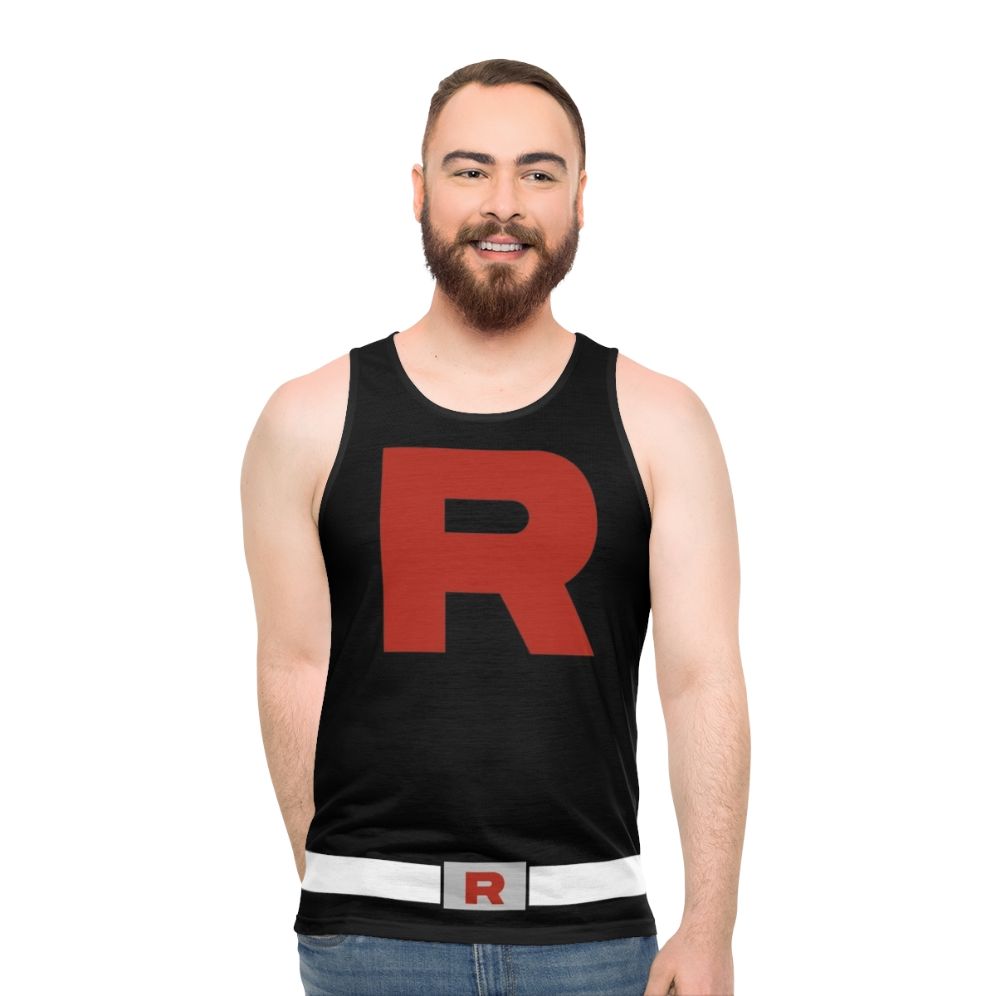 Team Rocket Grunt Rocket Belt Unisex Tank Top - men