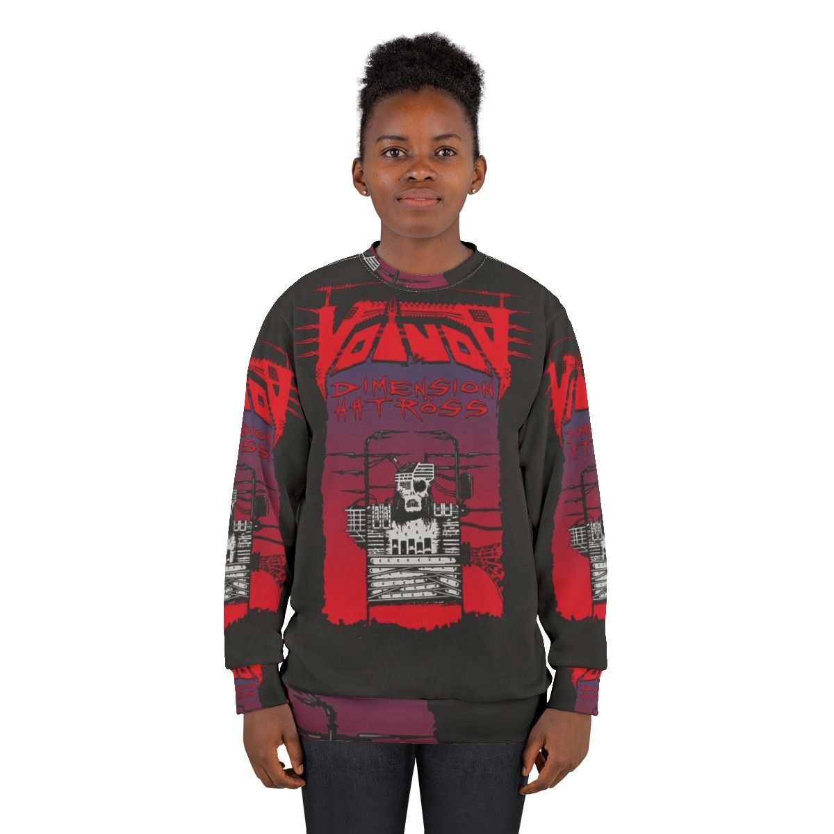 Dimension Hatross Voivod Heavy Metal Graphic Sweatshirt - women