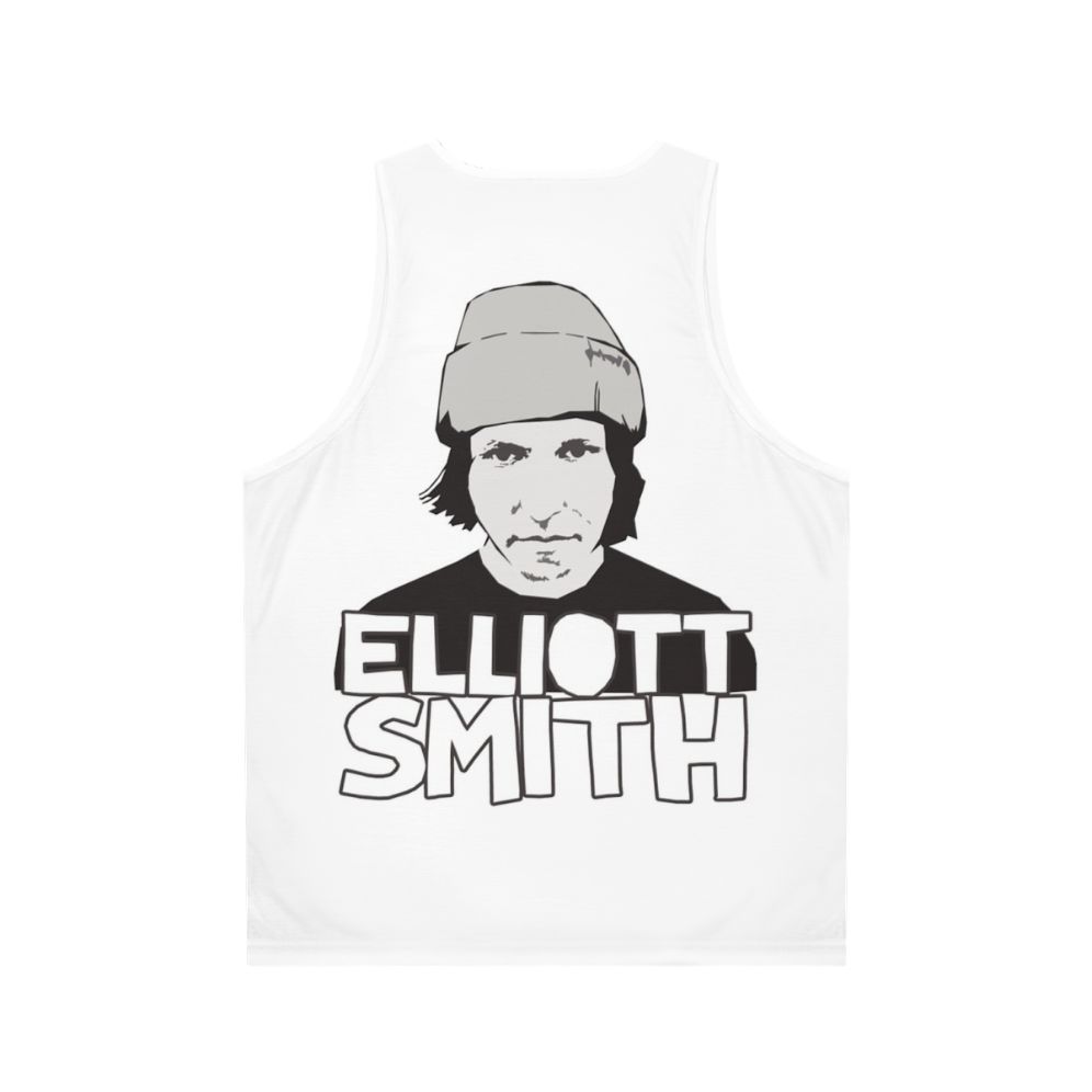 Elliott Smith Unisex Music Inspired Tank Top - Back