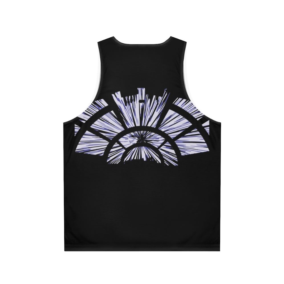 Star Wars Unisex Tank Top with "What A Piece Of Junk" Design - Back