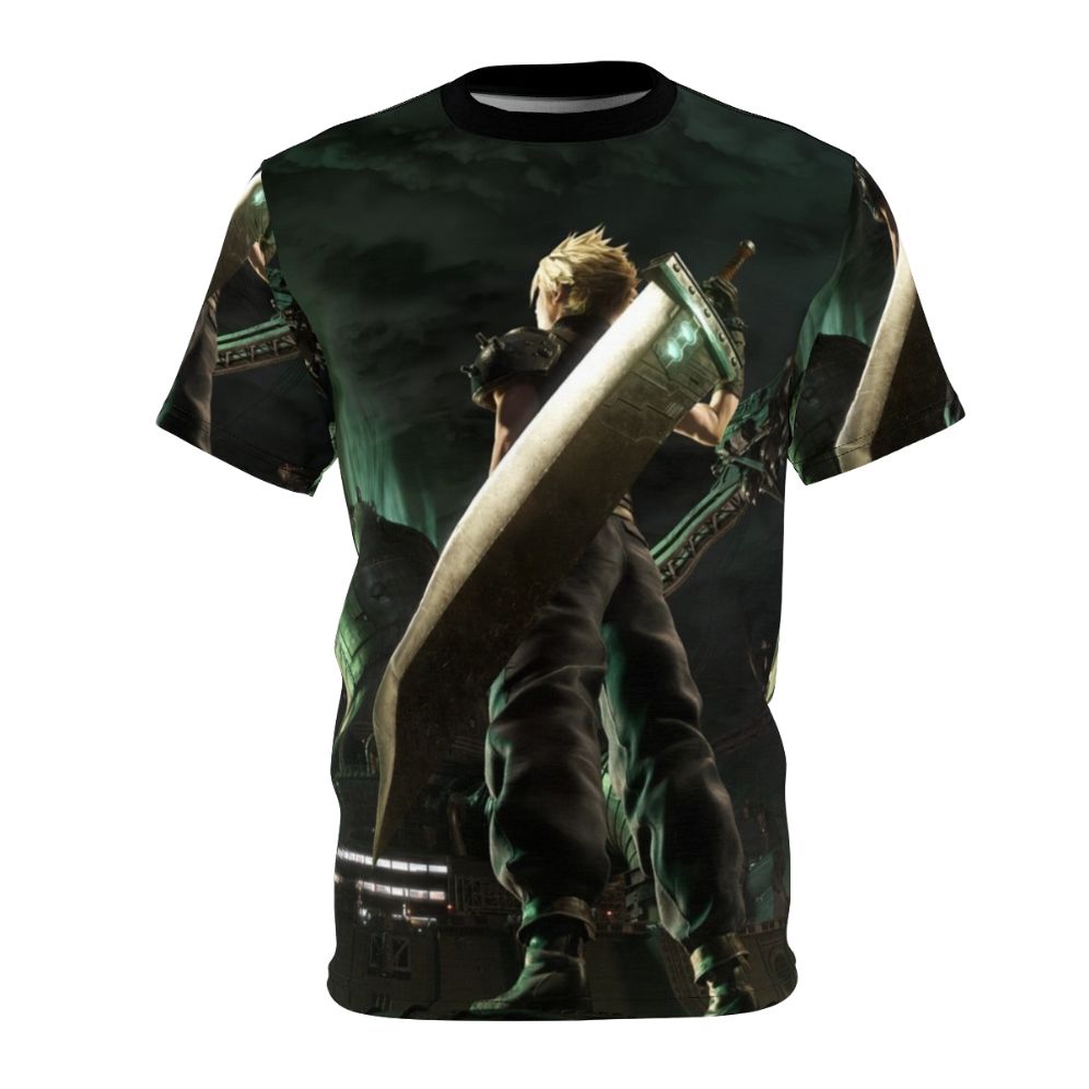 Final Fantasy Cloud Strife Inspired Fan T-shirt