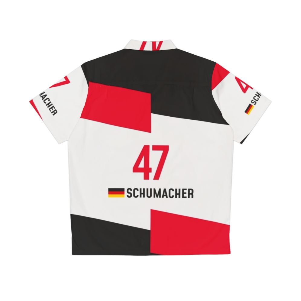 Mick Schumacher F1 2021 Classic Hawaiian Shirt - Back