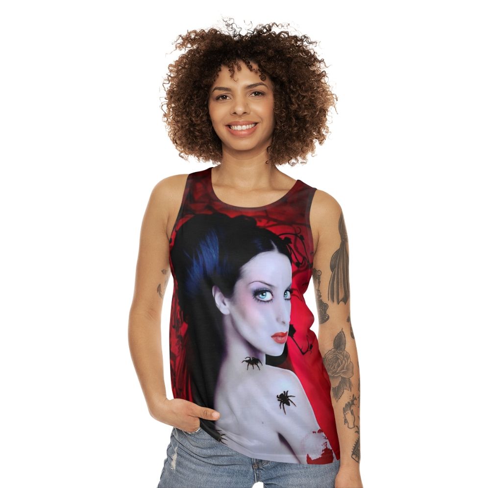 Tarantula tank top featuring Monica Naranjo's iconic image - women