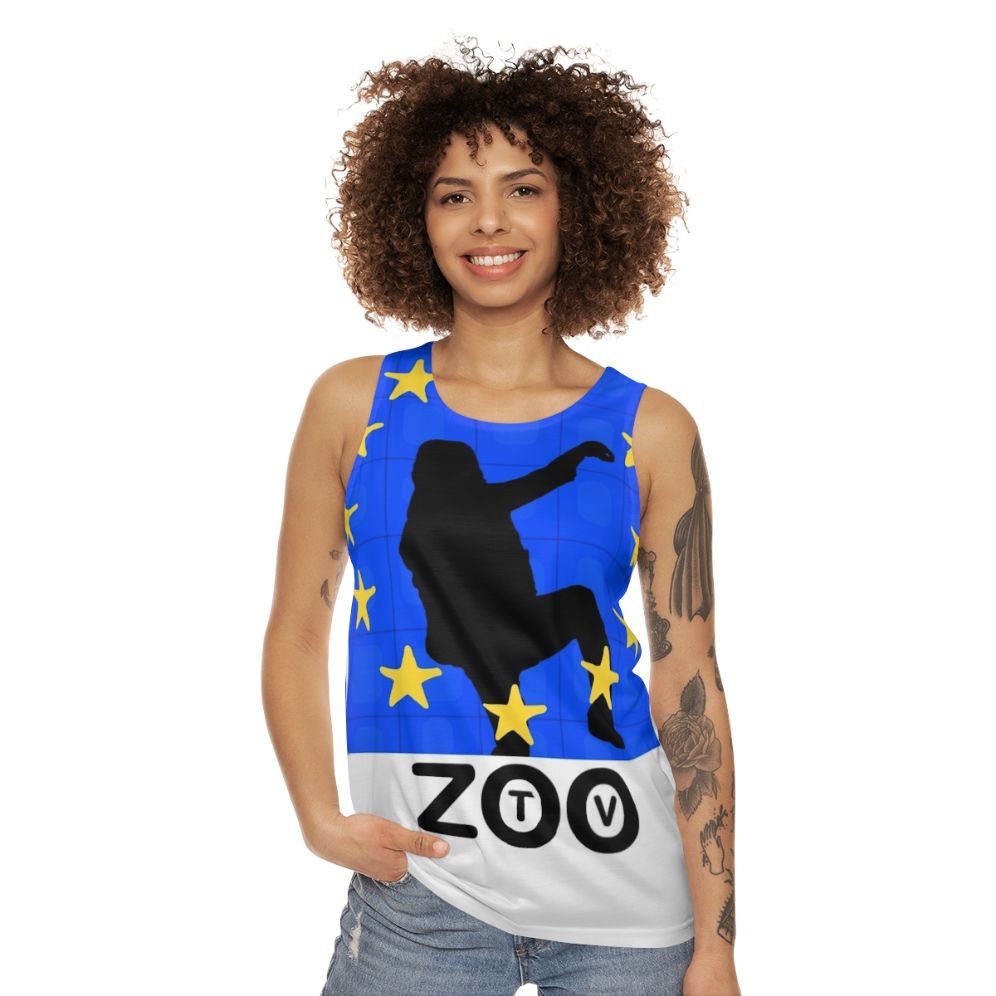 Unisex U2 Rise From The Station Tank Top - women