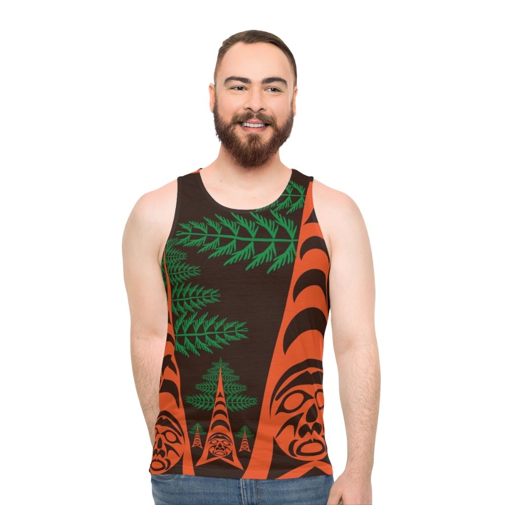 Cedar Forest Unisex Tank Top - men