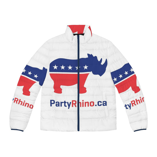 Rhino Party Puffer Jacket with Logo - Canada's Iconic Winter Outerwear