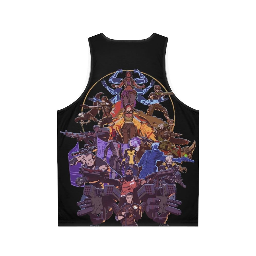 Borderlands Vault Unisex Tank Top - Back