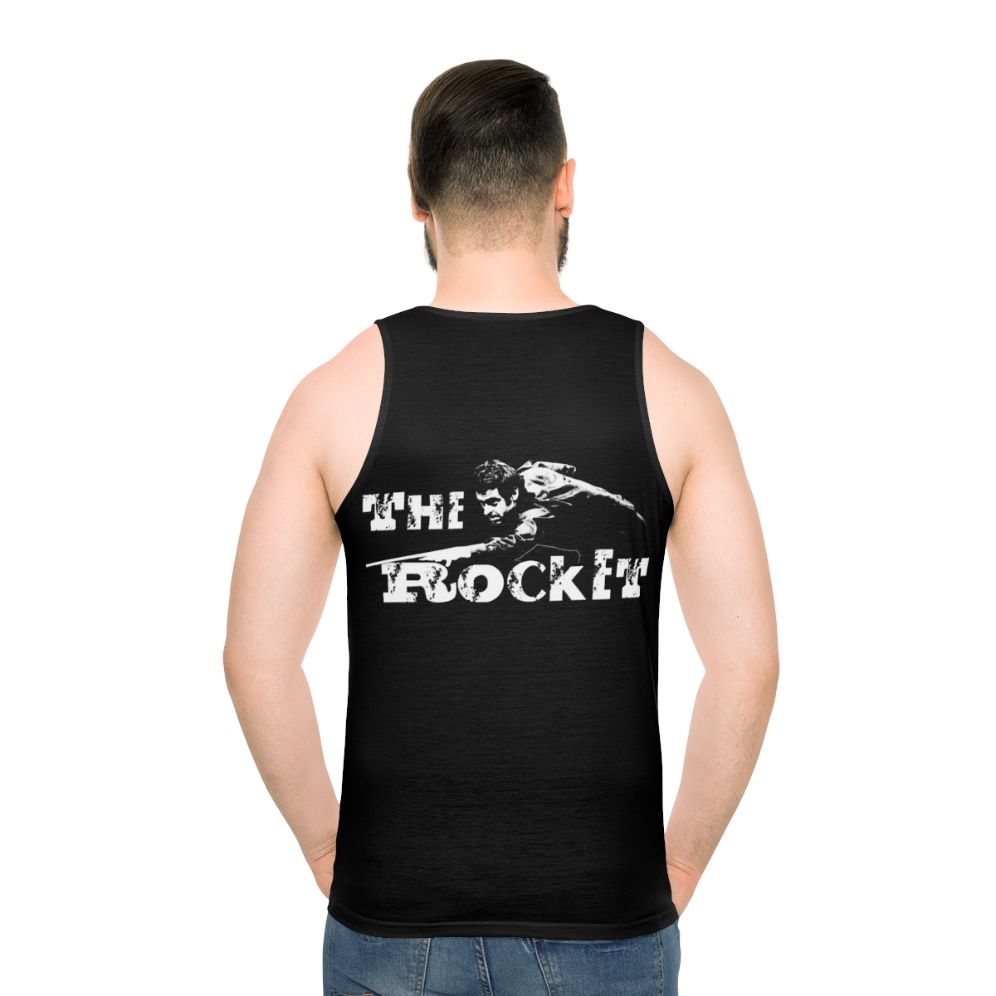 Unisex Rocket Snooker and Pool Tank Top - men back