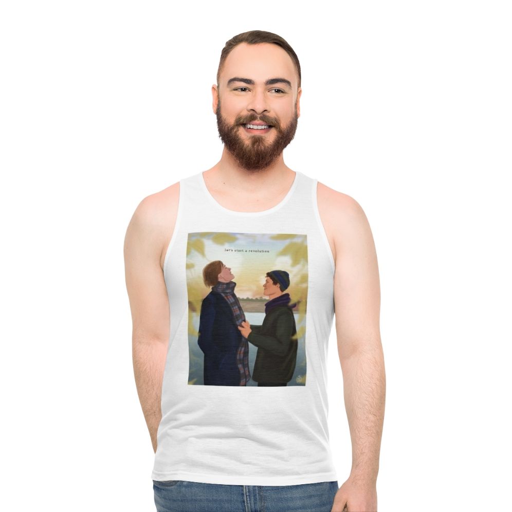 Young Royals Netflix Unisex Tank Top - men