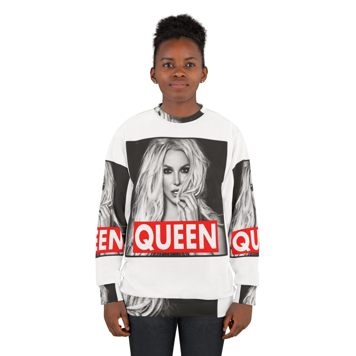 Vintage Britney Spears "Queen B" Sweatshirt - women