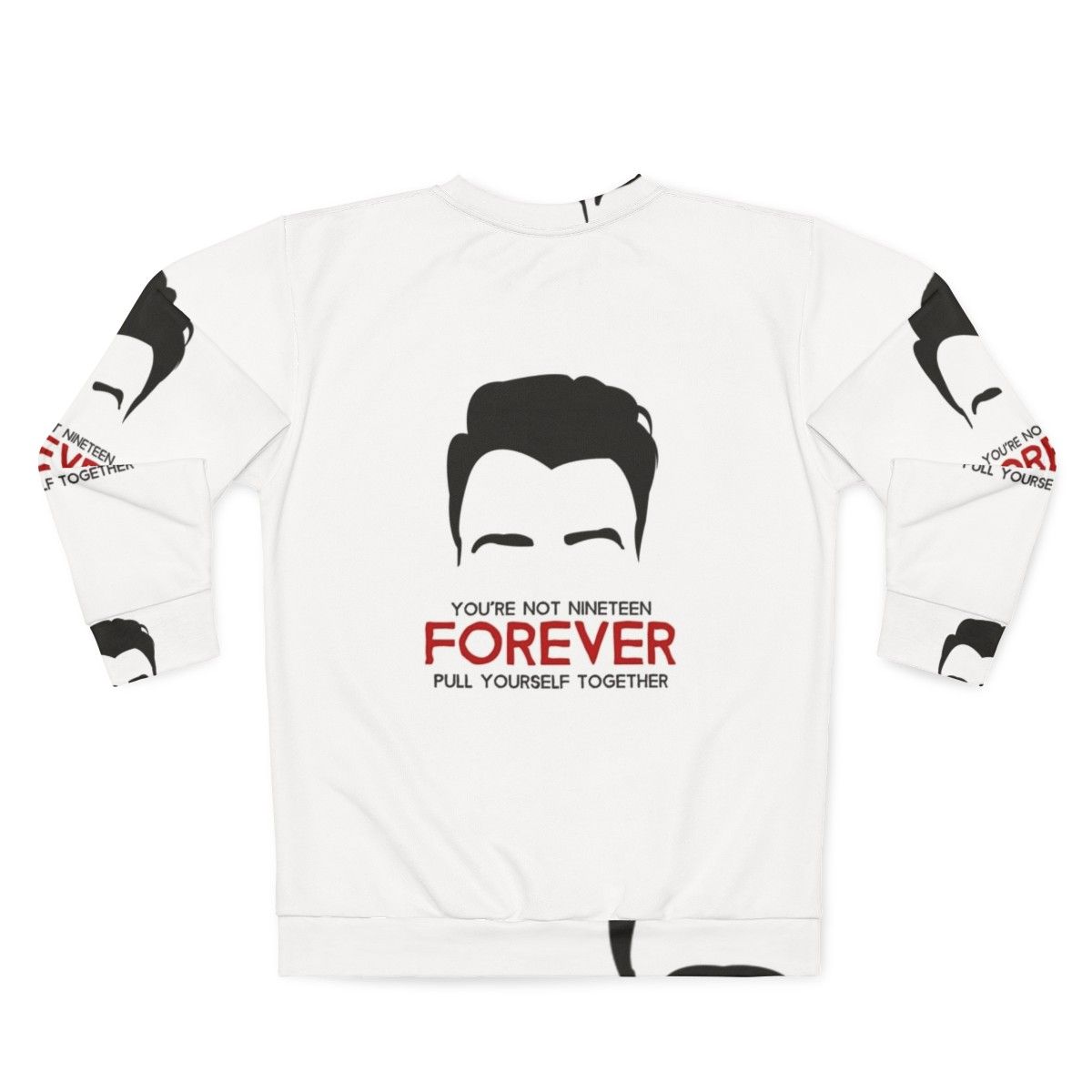 Courteeners 'You're Not 19 Forever' Minimalist Sweatshirt - Back