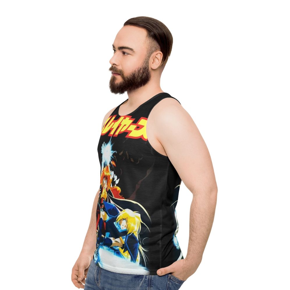 Slayers anime tank top featuring Lina Inverse - men side