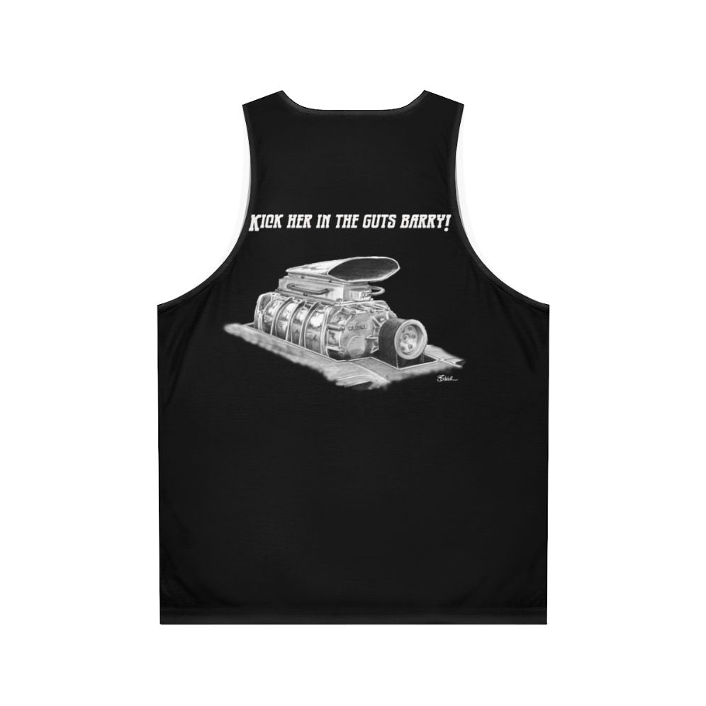 Unisex Mad Max Supercharger Tank Top - Back