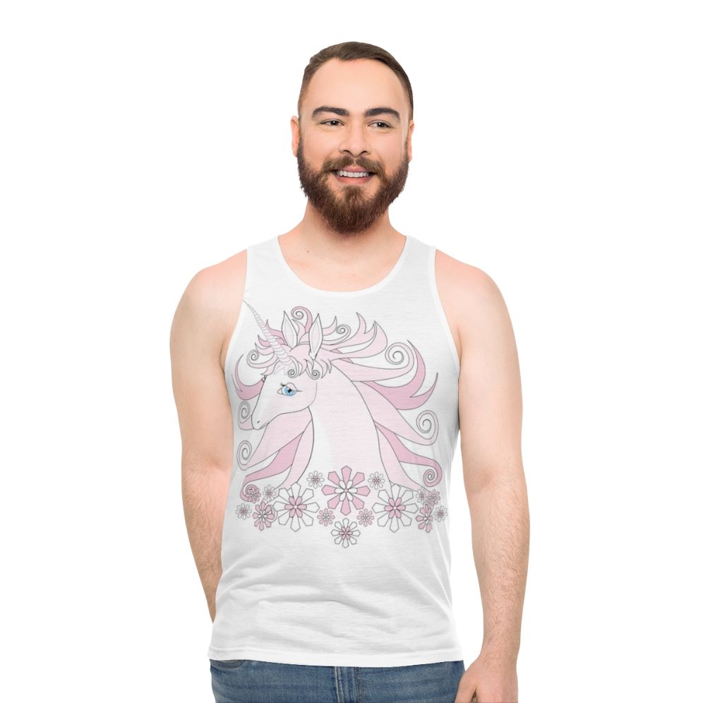 The Last Unicorn Unisex Fantasy Tank Top - men