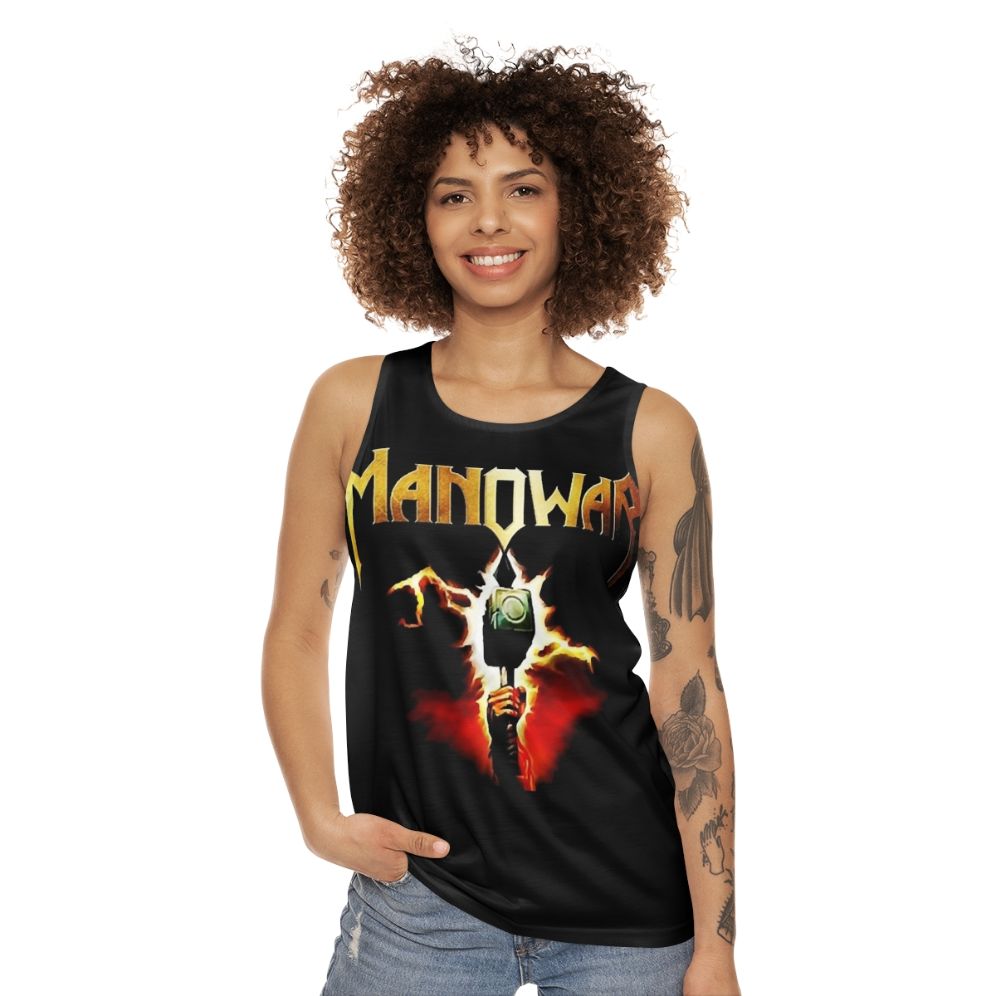 Manowar heavy metal unisex tank top - women