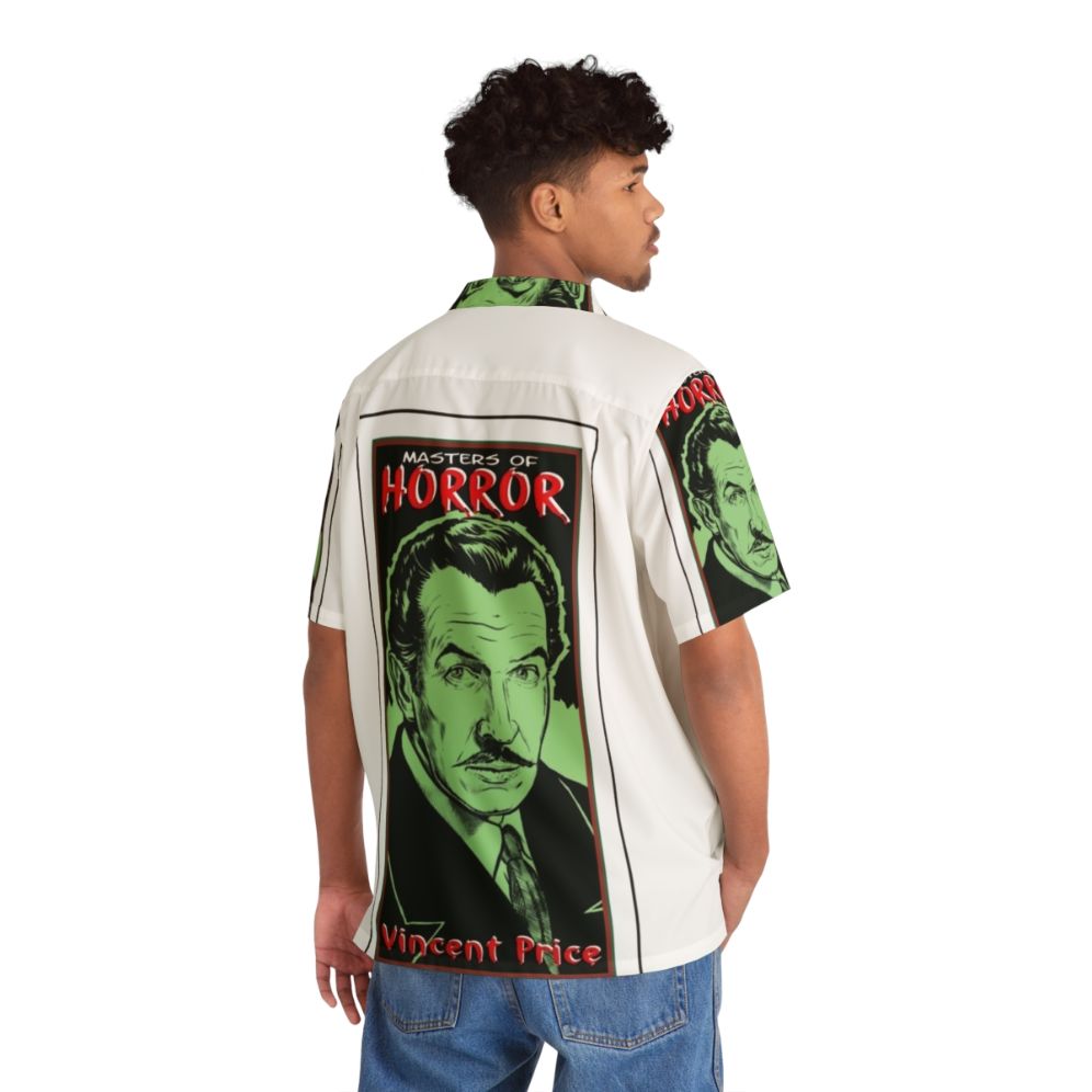 Vintage Hawaiian shirt featuring horror movie icon Vincent Price - People Back