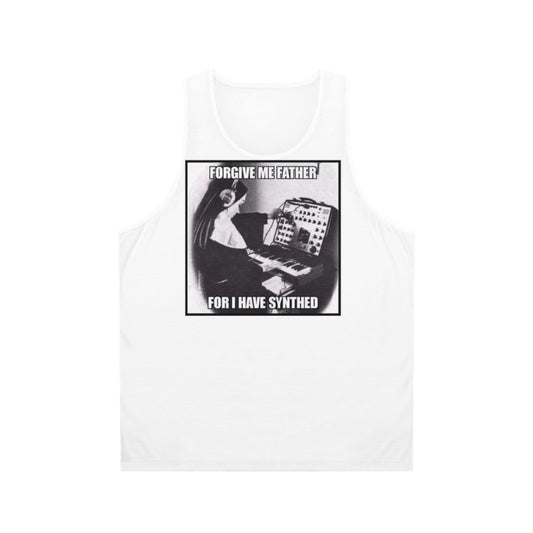 Unisex weekend music artist tank top with inspirational quote pun