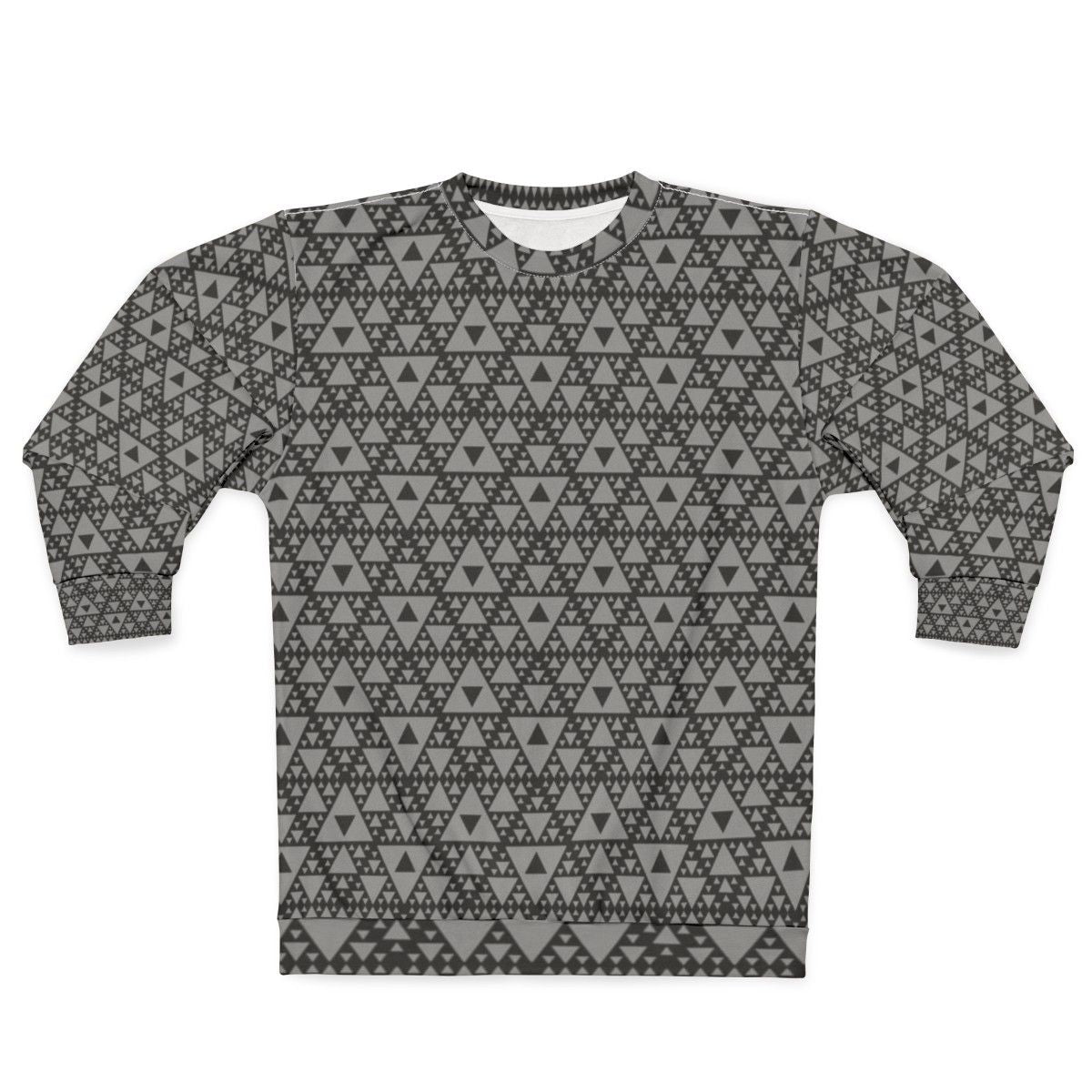 Motion Capture Triangle Pattern Sweatshirt