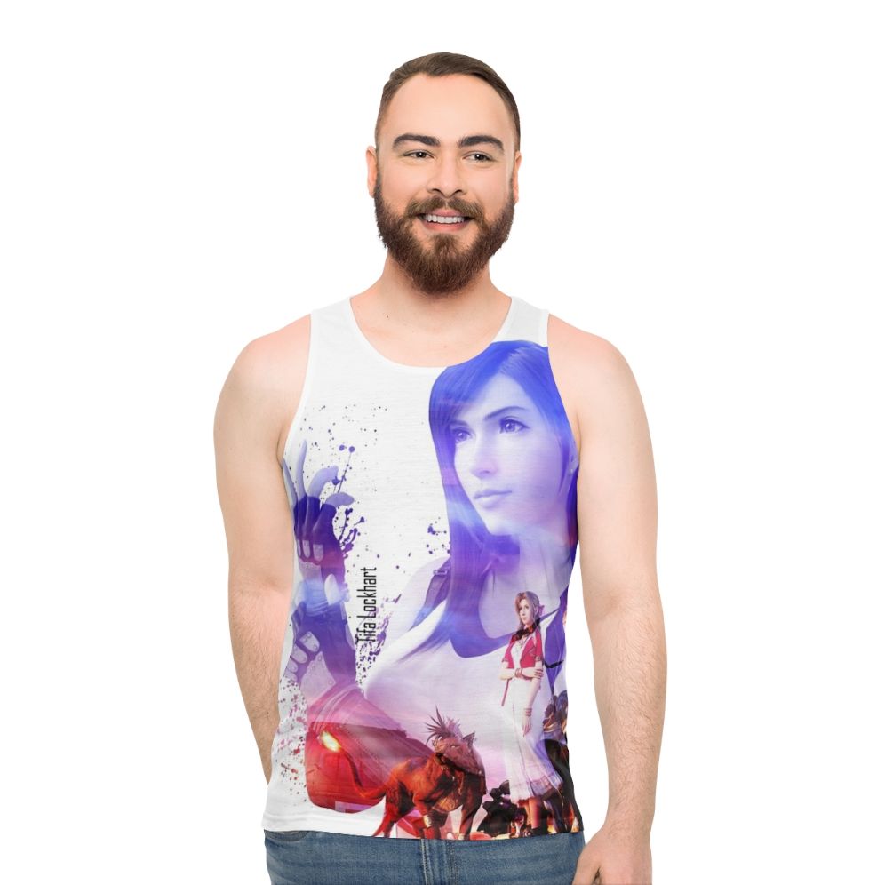 Tifa Lockhart Final Fantasy VII Unisex Anime Tank Top - men