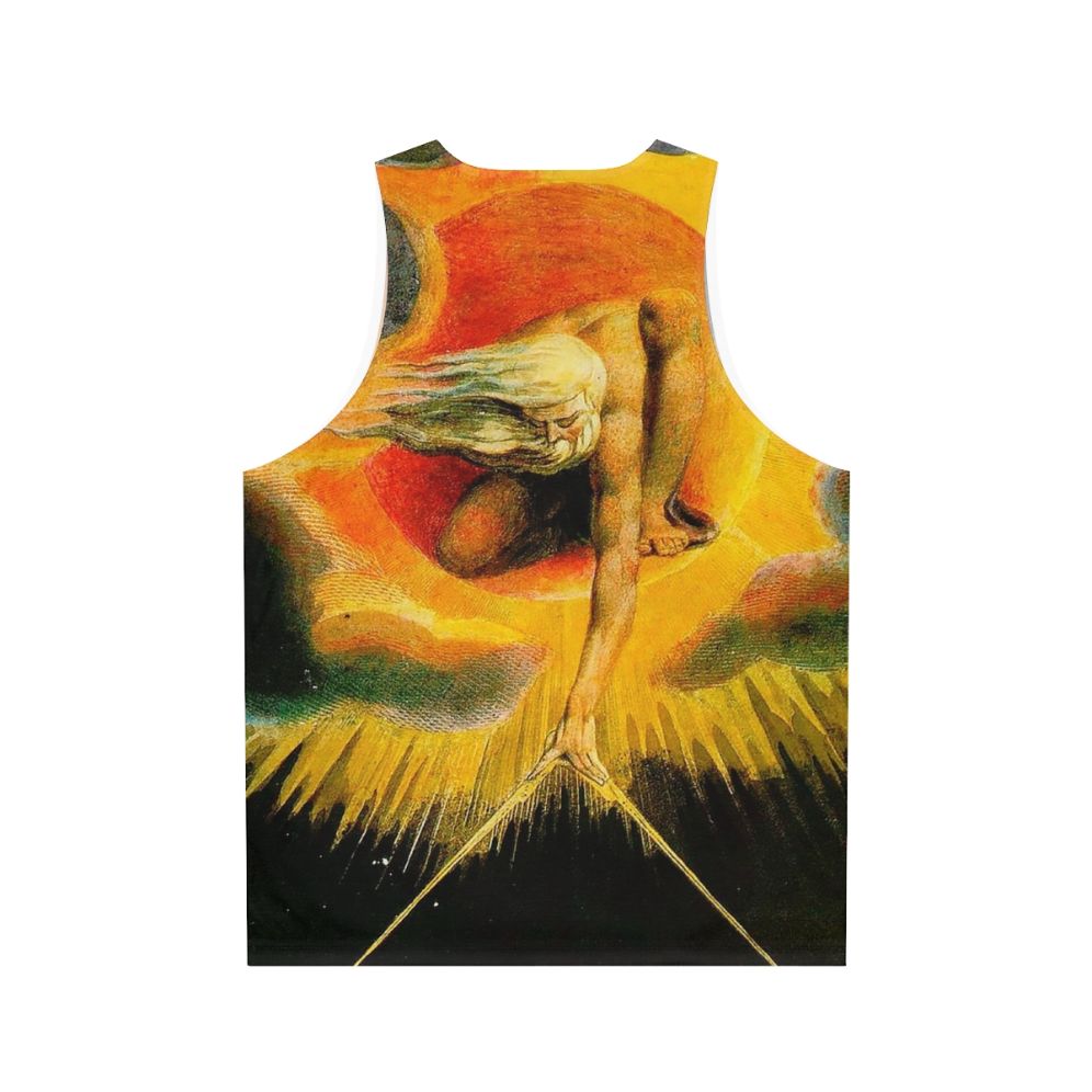 The Ancient of Days by William Blake Unisex Tank Top - Back