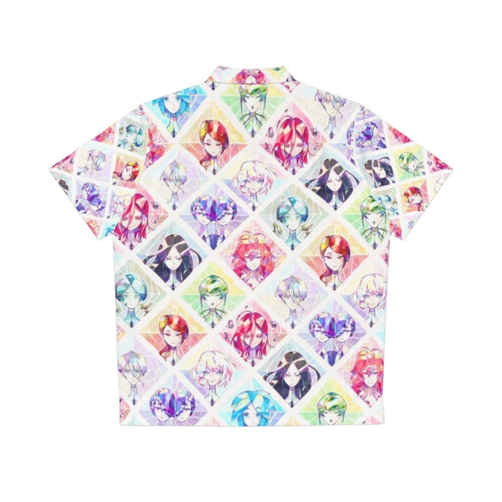 Houseki No Kuni Anime Crystal Hawaiian Shirt - Back