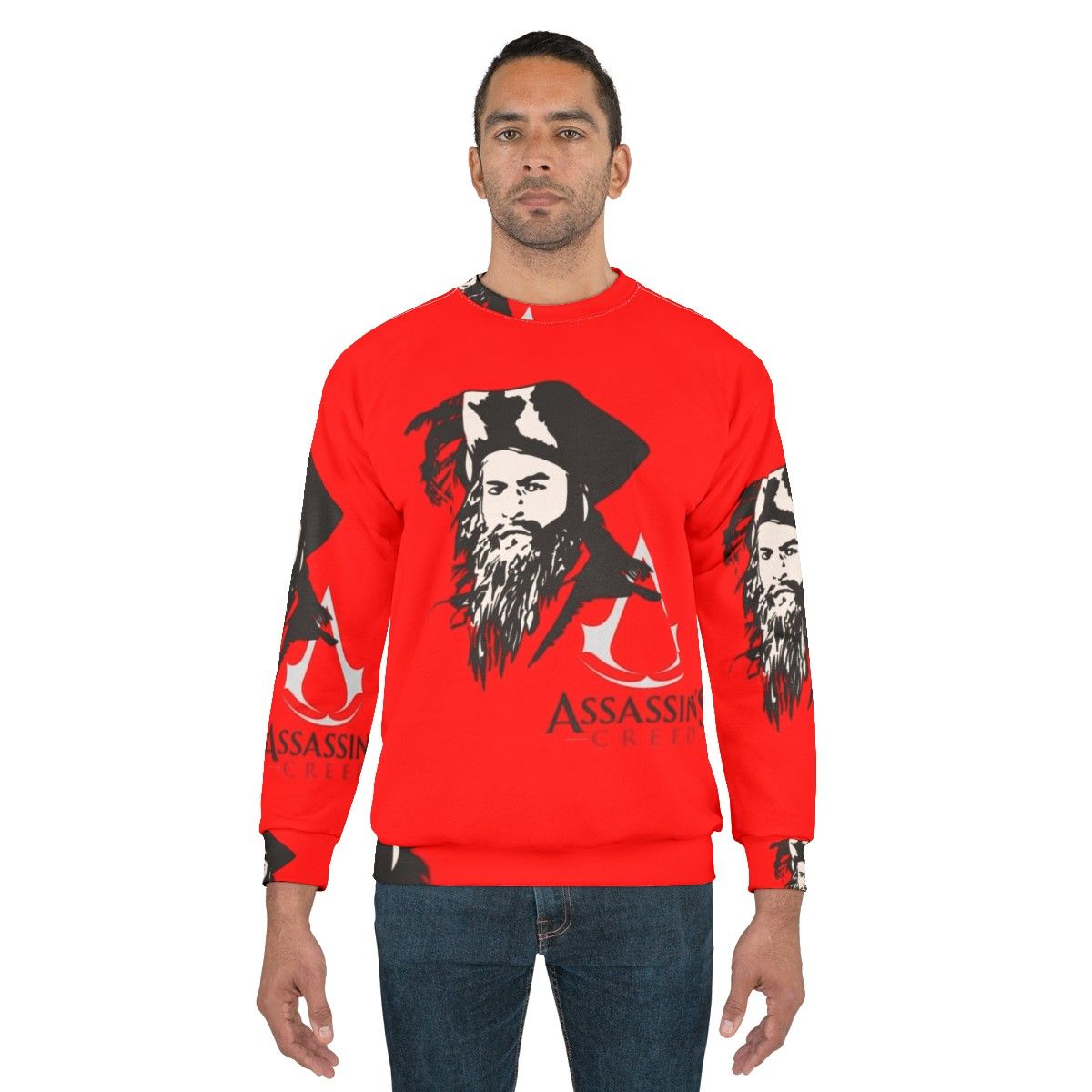 Assassins Creed Blackbeard Pirate Sweatshirt - men