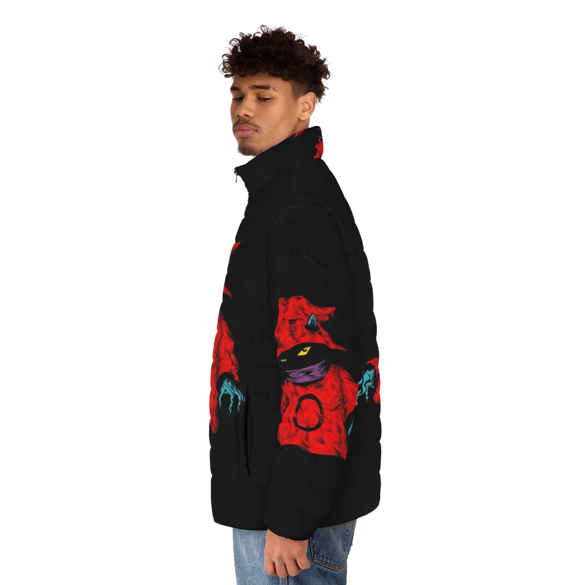 Masters of the Universe Orko Puffer Jacket - men side left