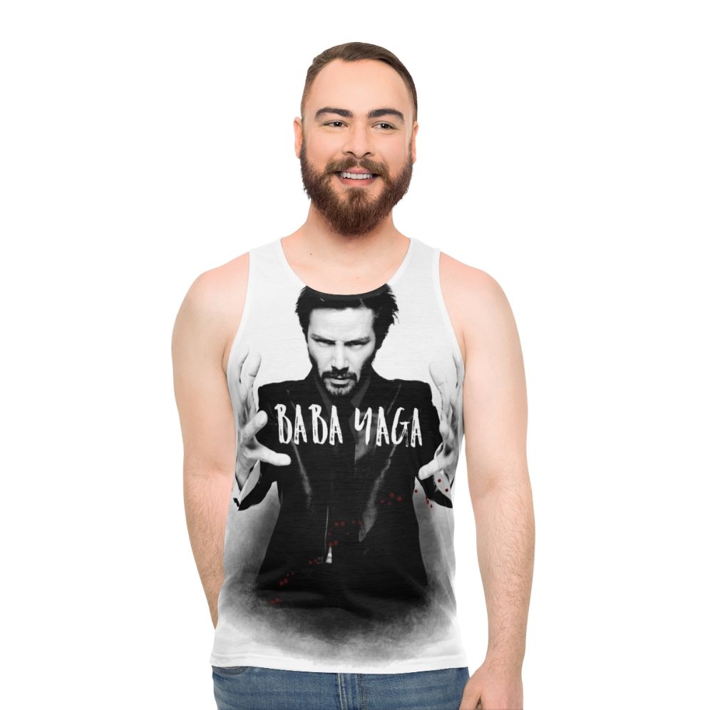 Keanu Reeves Unisex Movie Tank Top - men