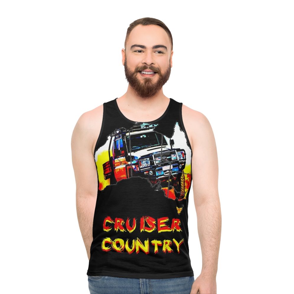 Toyota 79 Series Cruiser Unisex Tank Top - men