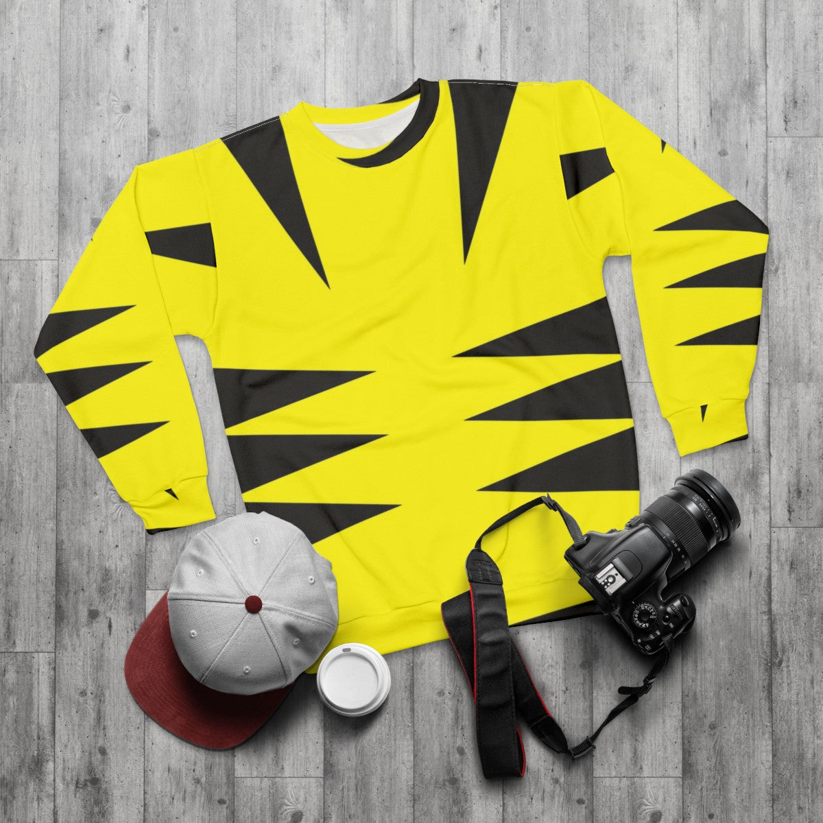 Classic Logan Sweatshirt - Wolverine Superhero Costume - flat lay