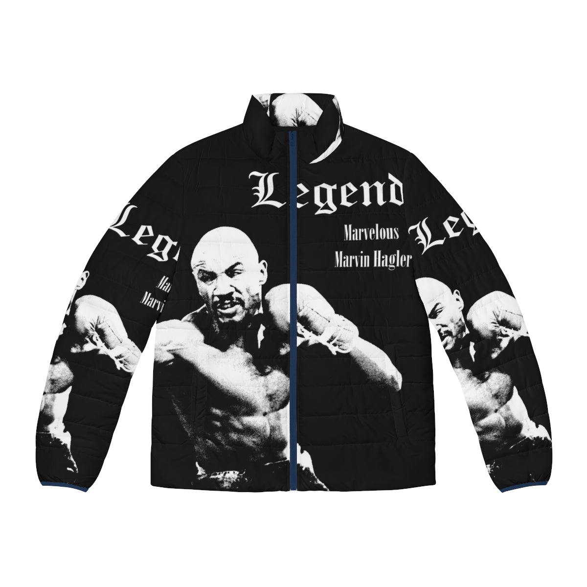 Marvelous Marvin Hagler Champion's Puffer Jacket