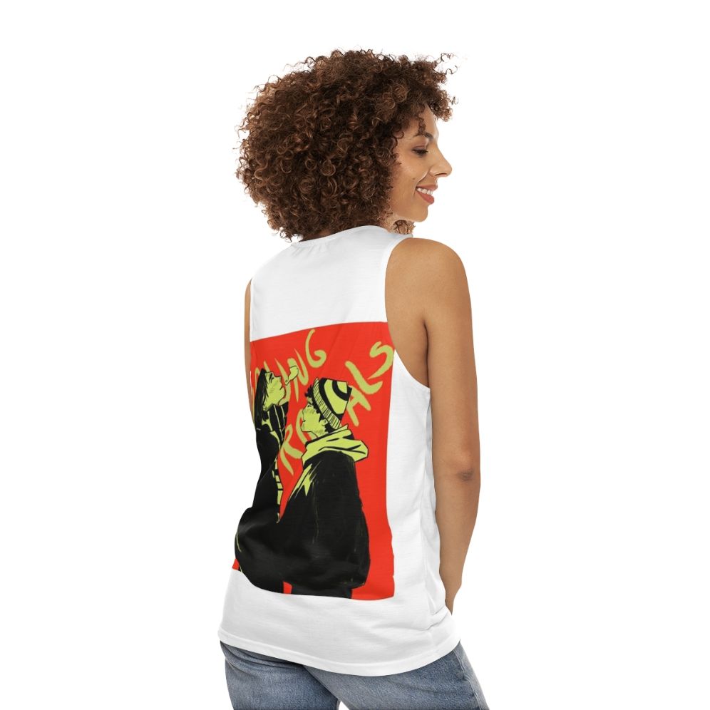 Young Royals Netflix fanart unisex tank top - women back