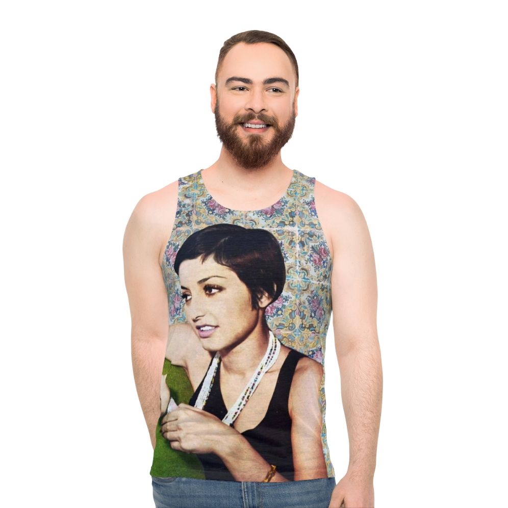 Vintage Googoosh 1970s Unisex Tank Top - men