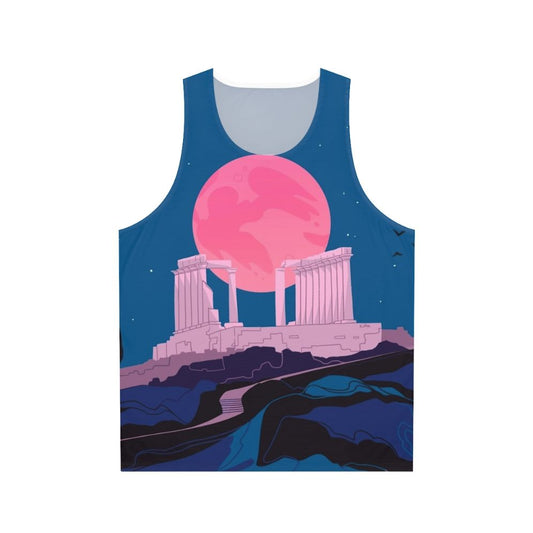 Unisex tank top featuring the Temple of Poseidon in Sounion, Greece