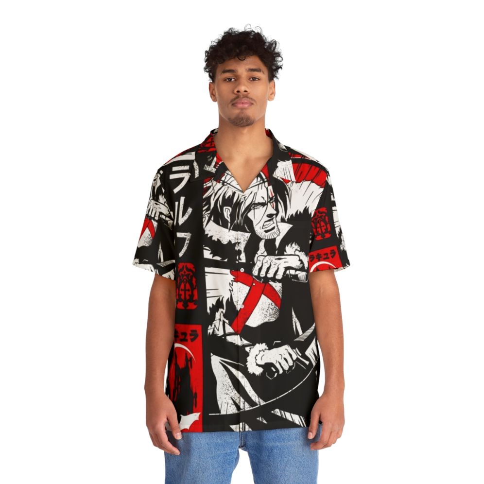 Castlevania Netflix Trevor Belmont Vampire Hunter Hawaiian Shirt - People Front