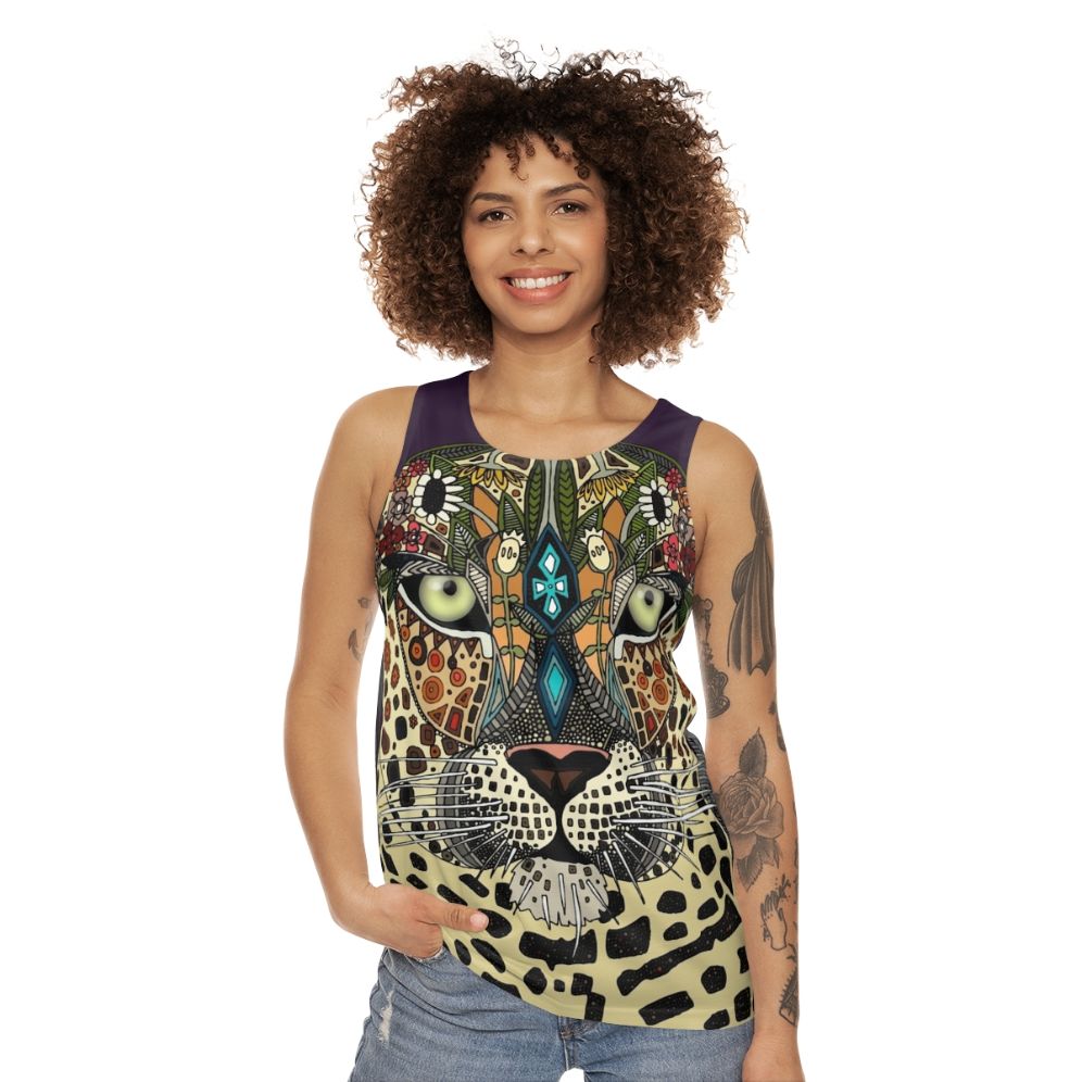 Leopard Queen Unisex Tank Top - women