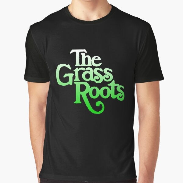 The Best Logos Band Favorite The Grass Roots Graphic T-Shirt