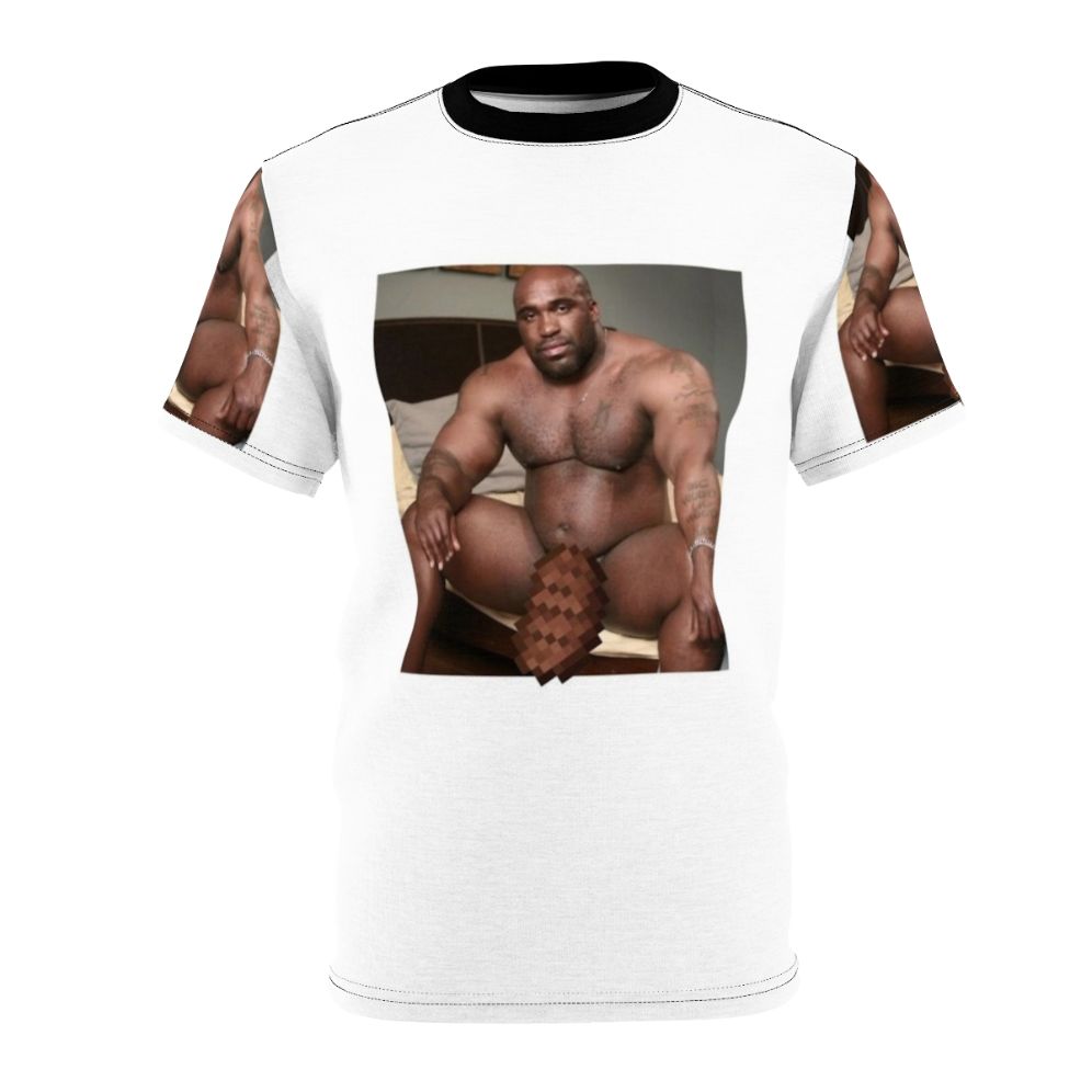 Satirical t-shirt with viral meme of a black man and the popular "Barry Wood" character