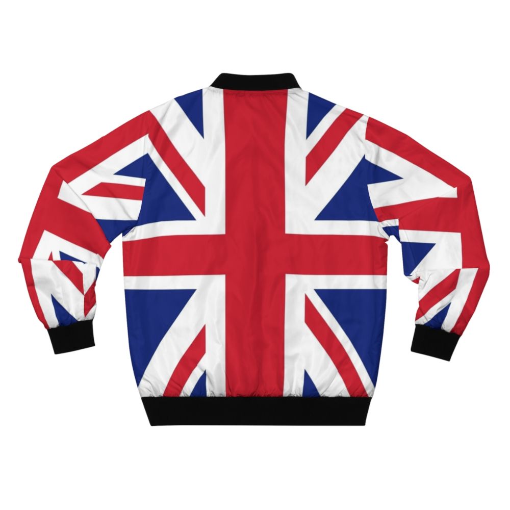 Union Jack flag design bomber jacket - Back