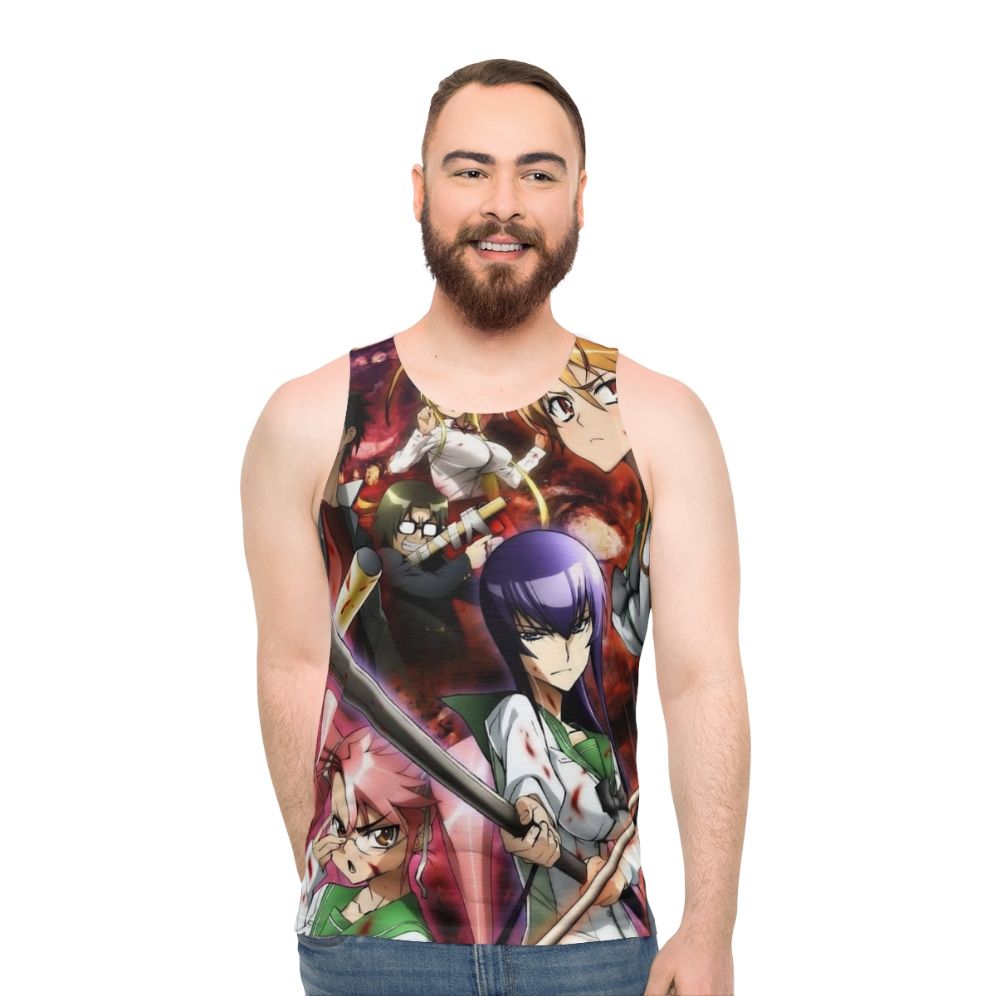 High School Of The Dead Unisex Tank Top - men