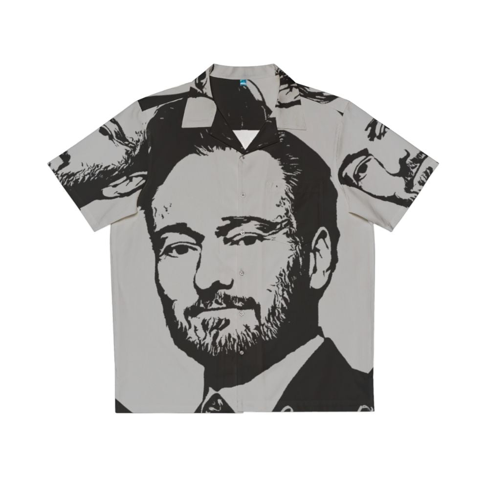 Conan O'Brien Transparent Hawaiian Shirt