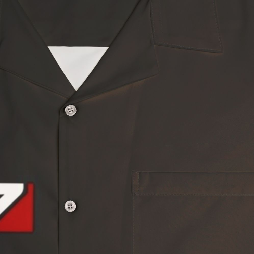 N7 Commander Shepard Mass Effect Hawaiian Shirt - Detail