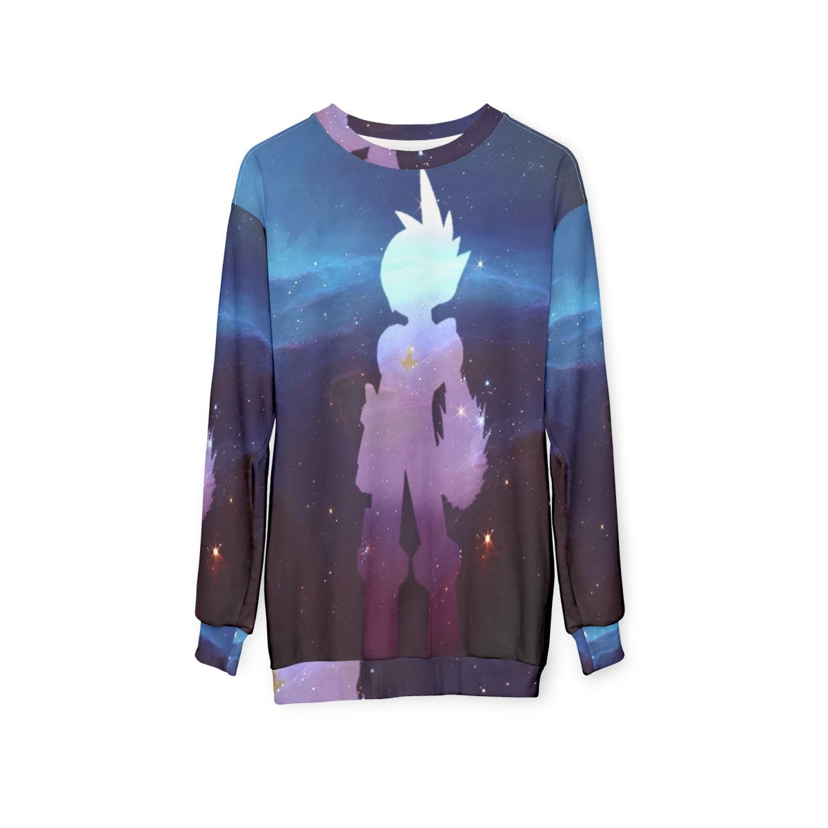 Megaman Starforce hero sweatshirt - hanging