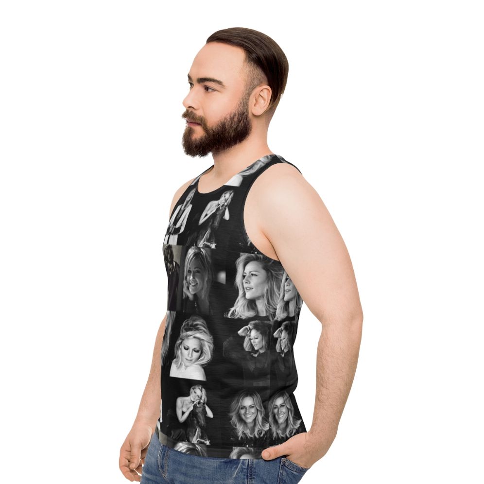 Helene Fischer German Pop Music Unisex Vintage Aesthetic Tank Top - men side