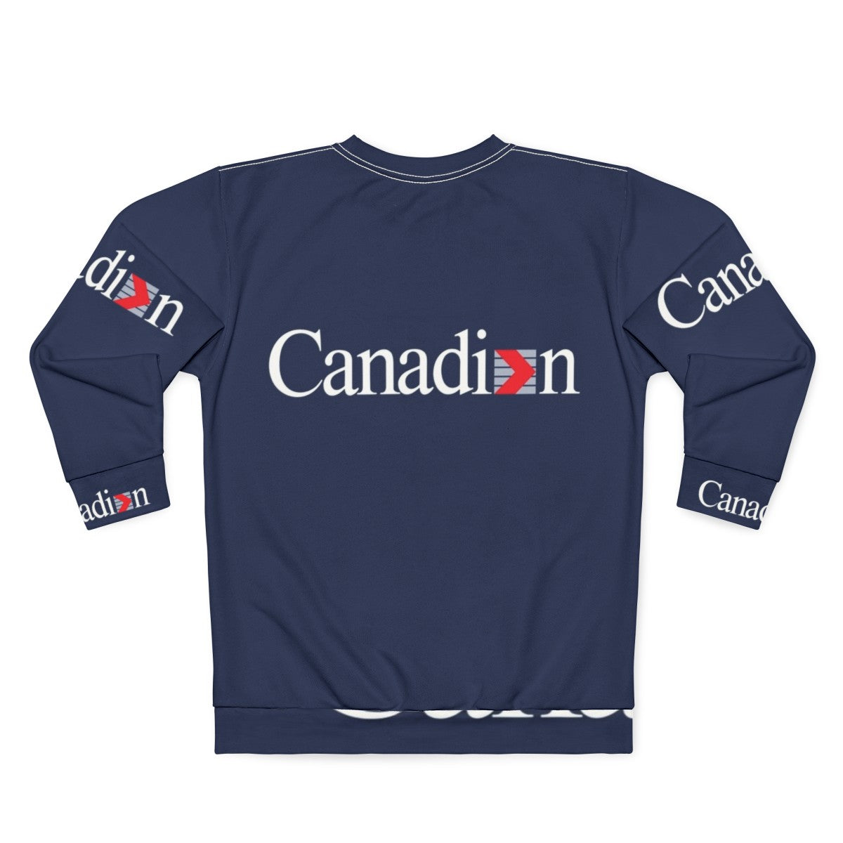 Vintage Canadian Airlines Logotype 01 Sweatshirt - Back