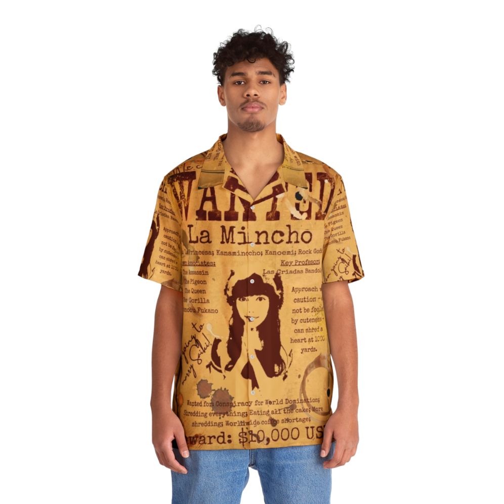 Band Maid La Mincho Wanted Poster Hawaiian Shirt - People Front