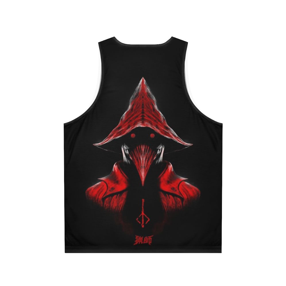 Bloodborne Hunter Unisex Tank Top - Back