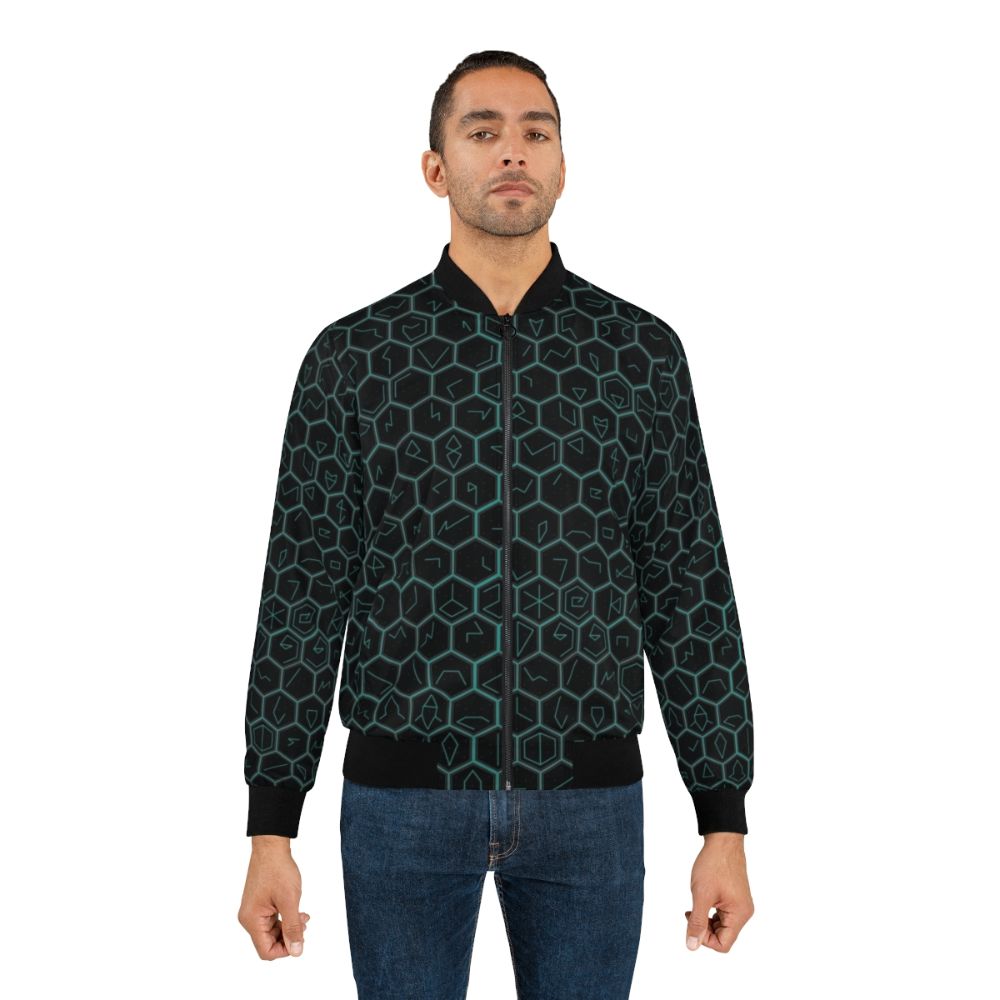 Ingress Glyph Series Bomber Jacket - Lifestyle