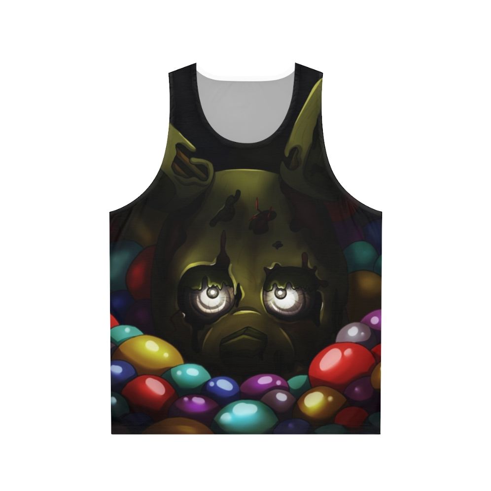 Springtrap Into The Pit V1 Unisex Tank Top