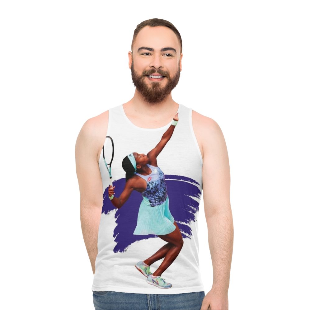 Coco Gauff Tennis Unisex Tank Top - men